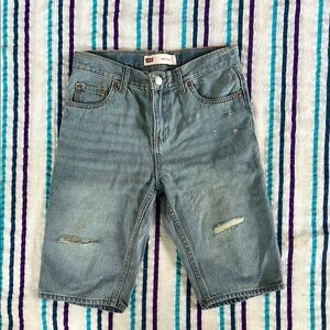 Levi's Classic Blue Denim Jorts / Shorts